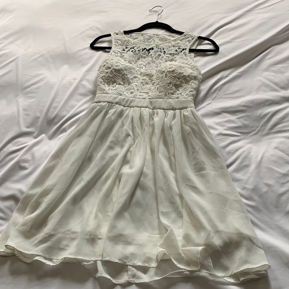 White Lace Dress